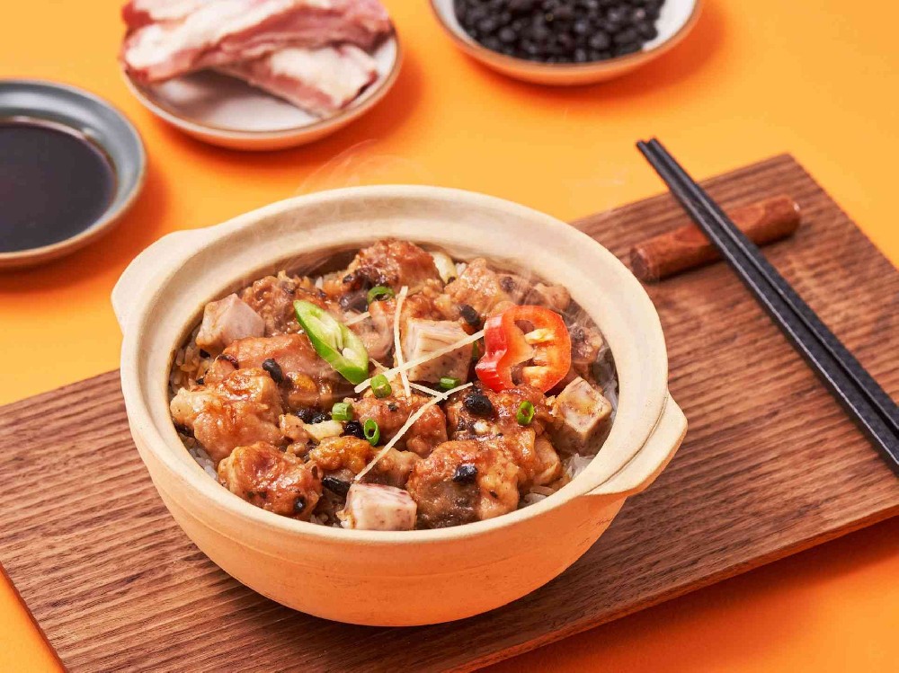 豉汁排骨煲仔饭